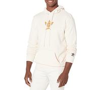 adidas Originals Men's Graphics Fun Hoodie, Wonder White/Black/Purple Rush, Medium