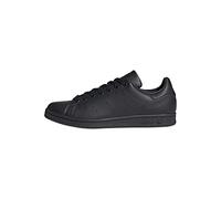 adidas Originals Men's Stan Smith (End Plastic Waste) Sneaker, Black/Black/White, 5.5