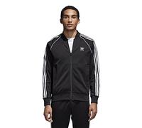 adidas Originals Men's Superstar Track Jacket, Black, S
