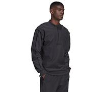 adidas Originals Mens Sweatshirt Loopback 1/4 Zip Top Grey HP0417 New (as4, Alpha, s, Regular, Regular, Small)