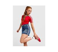 adidas Originals Mini-jupe denim 3 bandes Adicolor - Bleu 6