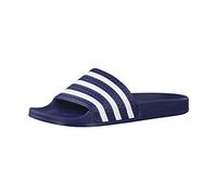 ADIDAS Mules Adilette Bleu Marine et Blanc - Homme 39