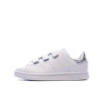 adidas Originals Mixte enfant Stan Smith Cf C Baskets, Cloud White Cloud White Core Black, 35 EU