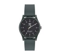 ADIDAS ORIGINALS Montre à affichage analogique 'Ao Street Project One' kaki / noir / argent, Taille One Size