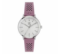 ADIDAS ORIGINALS Montre à affichage analogique mauve / argent, Taille One Size