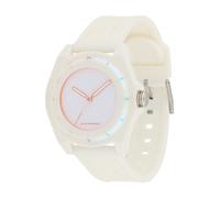 ADIDAS ORIGINALS Montre à affichage analogique 'PROJECT FOUR SOLAR' azur / orange clair / blanc, Taille One Size