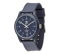 ADIDAS ORIGINALS Montre à affichage analogique 'Project One' bleu marine / blanc, Taille One Size