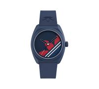 ADIDAS ORIGINALS Montre à affichage analogique 'PROJECT THREE' bleu marine / rouge clair / blanc, Taille One Size