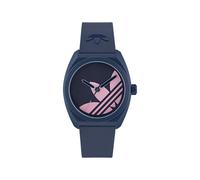 ADIDAS ORIGINALS Montre à affichage analogique 'Project Three' bleu / rose, Taille One Size