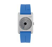 ADIDAS ORIGINALS Montre à affichage analogique 'RETRO POP ONE' bleu / argent, Taille One Size