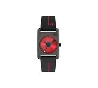 ADIDAS ORIGINALS Montre à affichage analogique 'RETRO POP ONE' rouge / noir, Taille One Size