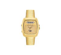 ADIDAS ORIGINALS Montre à affichage analogique 'Retro Wave Three' or, Taille One Size