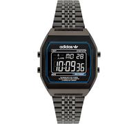 ADIDAS ORIGINALS Montre digitale 'Ao Street' bleu / gris argenté, Taille One Size