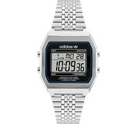 ADIDAS ORIGINALS Montre digitale 'Ao Street' noir / argent, Taille One Size