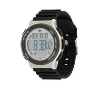ADIDAS ORIGINALS Montre digitale 'EXPRESSION THREE' gris / noir, Taille One Size