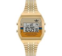 ADIDAS ORIGINALS Montre digitale noisette / or / orange foncé, Taille One Size