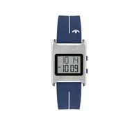 ADIDAS ORIGINALS Montre digitale 'Retro Pop Three' bleu / argent, Taille One Size