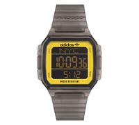 Adidas Originals Montre Gris Digital Unisexe Digital One Gmt AOST22554