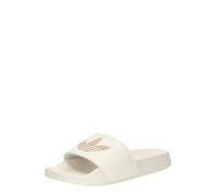 ADIDAS ORIGINALS Mule 'Adilette' beige foncé / blanc cassé, Taille 37