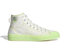 Adidas Originals Nizza Hi High-Top Trainers Blanc/Vert 7.5 (41.3) Male