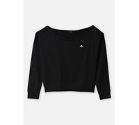 SWEAT-SHIRT MOLLETON OVERSIZE Black 9-10A