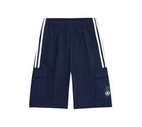 Adidas Originals X Minecraft Cargo Shorts Enfant - Shorts, Bleu - Taille 141 - 146 CM - Nylon Blue 141 - 146 CM