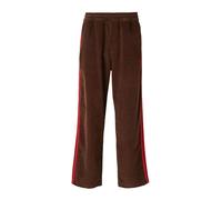 ADIDAS ORIGINALS Pantalon chocolat / rouge vif, Taille 33