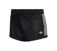 ADIDAS ORIGINALS Pantalon 'KNITTED CROCHET' noir / blanc, Taille 32