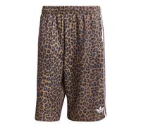 ADIDAS ORIGINALS Pantalon 'Leo Oversized' marron / gris / noir / blanc, Taille 35-38