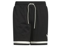 ADIDAS ORIGINALS Pantalon 'Originals Basketball' noir / blanc cassé, Taille 38