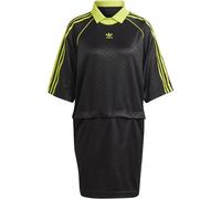 Adidas Originals Pique Tee Dress Womens Noir 14 (L) Female