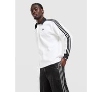adidas Originals Polo rugby manches longues 3-Stripes - Blanc S