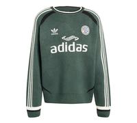 ADIDAS ORIGINALS Pull-over 'Adicolor Blokecore' sapin / noir / blanc cassé, Taille XXL