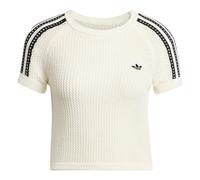 Adidas Originals, Femme, Tops, Blanc, Taille: 34 FR Logo T-shirt