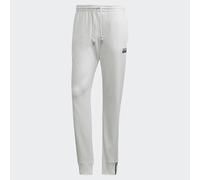 Adidas Originals R.Y.V. Pantalon De Jogging En Molleton Blanc Logo FM2255