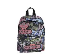 ADIDAS ORIGINALS Sac à dos 'x Jeremy Scott' bleu-gris / olive / rouge feu / noir, Taille One Size