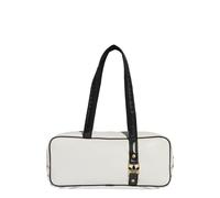 ADIDAS ORIGINALS Sac bandoulière 'AIRLINER ELONGATED' noir / blanc, Taille One Size