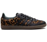 adidas Originals Samba Chaussures de football pour homme, Gomme foncée à imprimé léopard vert, 40 EU