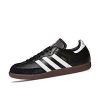 adidas Originals Samba Leather, Chaussures de Football Femme, Noir Black Running White Footwear 0, 40 EU