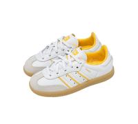 adidas Originals Samba OG EL I Crystal White Crew Yellow Toddler Infant IH5642