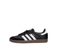 ADIDAS ORIGINALS Baskets basses 'Samba' bleu / or / noir / blanc, Taille 40,5-41