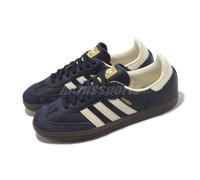 adidas Originals Samba OG Night Navy Cream Men Casual Lifestyle Shoes ID2056