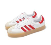 adidas Originals Sambae W White Scarlet Red Gum Women Casual Shoe Sneaker ID0438