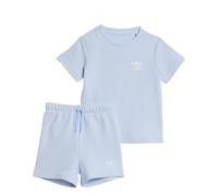 ADIDAS ORIGINALS Set bleu clair / blanc, Taille 86