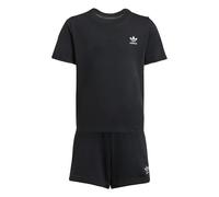 ADIDAS ORIGINALS Set 'Shorts and Tee Set' noir / blanc, Taille 104