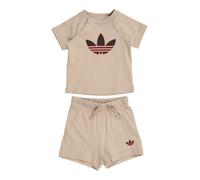 ADIDAS ORIGINALS Set 'TF' beige / rouge / noir, Taille 80