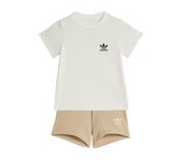 ADIDAS ORIGINALS Set 'Trefoil Essentials' beige / noir / blanc, Taille 92