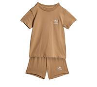 ADIDAS ORIGINALS Set 'Trefoil Essentials' umbra / gris clair, Taille 104