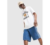 adidas Originals SHORT DENIM FIREBIRD ADICOLOR - Bleu 36