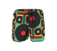 ADIDAS ORIGINALS Shorts de bain 'JFF' jaune / jade / rouge / noir, Taille M